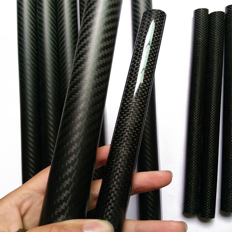 Ultra Light 3K Twill Matte Carbon Fiber Tube Fatigue Resistance