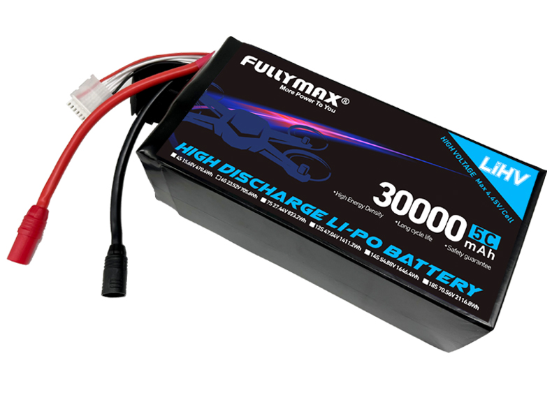 Commercial UAV Drone Battery 6s 30000mAh 23.52V 5C Li Ion Aerial Photography Transport Delivery