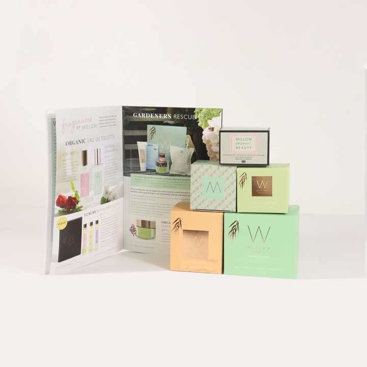 Wholesale Customize Logo Printed Cardboard cream Packaging cosmetic Box Printing Makeup Paper Box For Skincare Skin Card Box