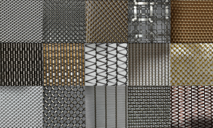 Stainless Steel 304 Decorative Wire Mesh For Curtain Wall