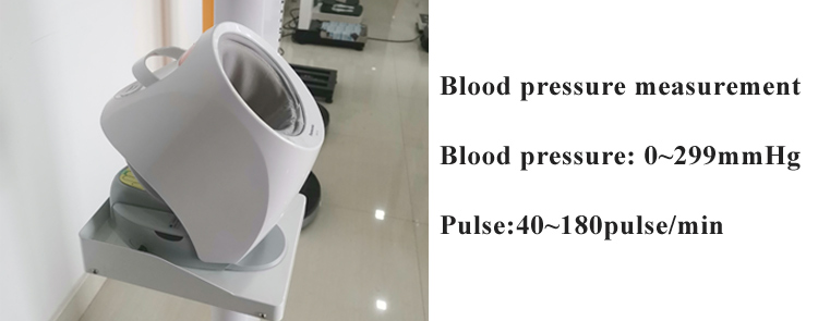 Identity Card Barcode Login Health Check Kiosk For Height / Weight / Bmi / Blood Pressure