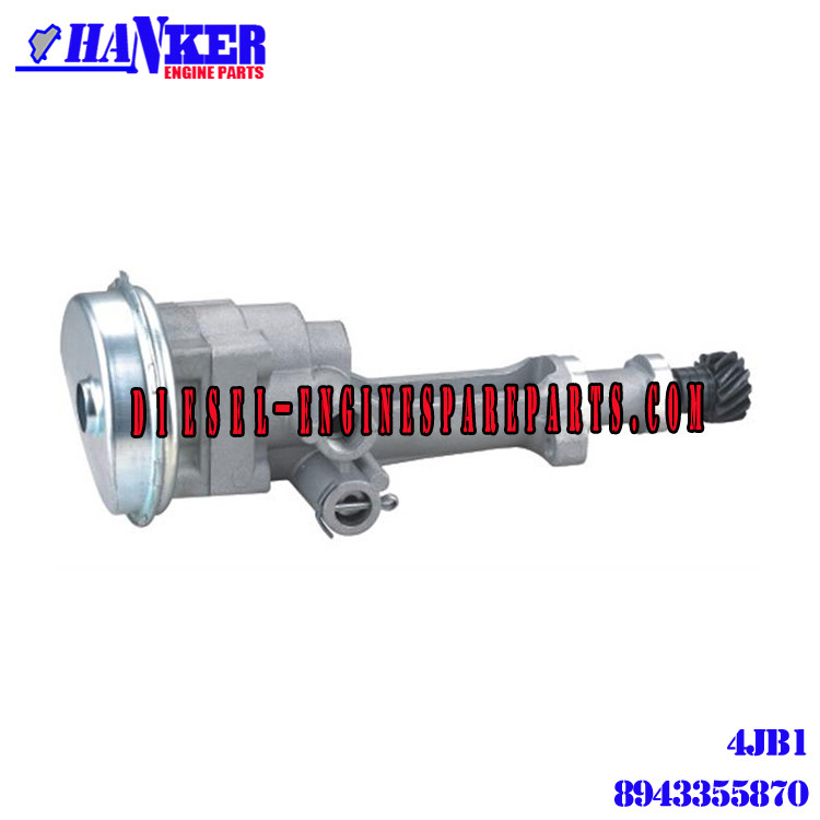 Japanese 4JB1 Repair Kits Oil Pump For Isuzu Engine Parts 8-94335-587-0 8943355870