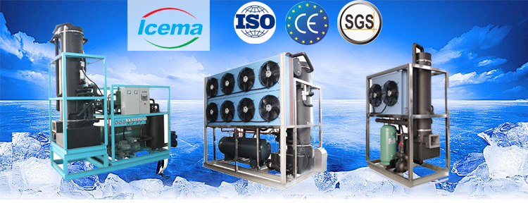 10Tons/24H Commercial Ice Tube Maker Machine Automatic