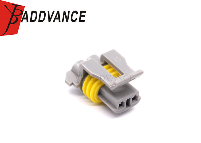 Electrical 2 Pin Female Delphi Connector With Terminals and Seals For GM