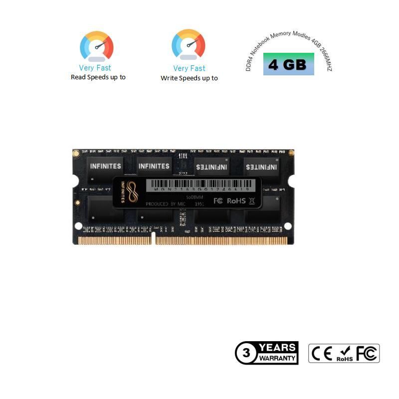 Factory Industrial Direct 4GB 8GB 16GB DDR4 RAM Laptop Memory Compatible with All Motherboards DDR4 Laptop 2666MHz 4GB