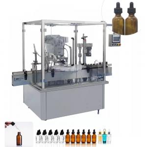 Buy cheap Tincture Perfume Glass Bottle Vial Filling Capping Machine 316SS product