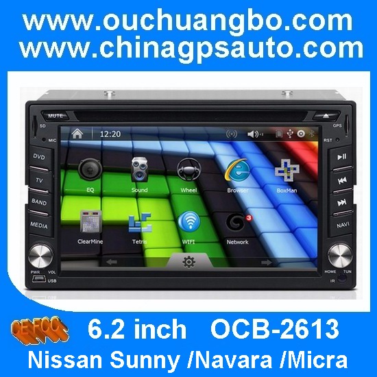Ouchuangbo Nissan Sunny /Navara /Micra car stereo with radio TV bluetooth mp4 player OCB-2613