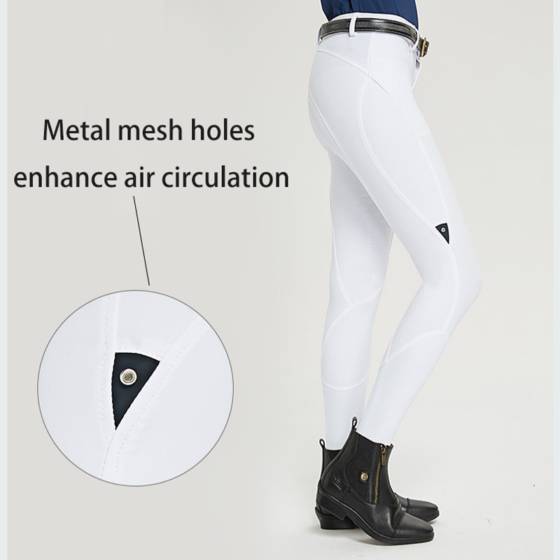 Custom Non Slip Horse Riding Breeches Pants Four Way Stretchable Grip Quick Dry