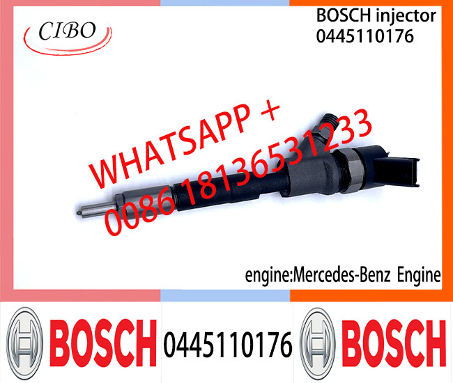 BOSCH injetor Common Rail fuel Injector 0445110128 0445110129 0445110176 0445110177 for Mercedes-Benz 2.2CDi/2.7CDi/3.2C