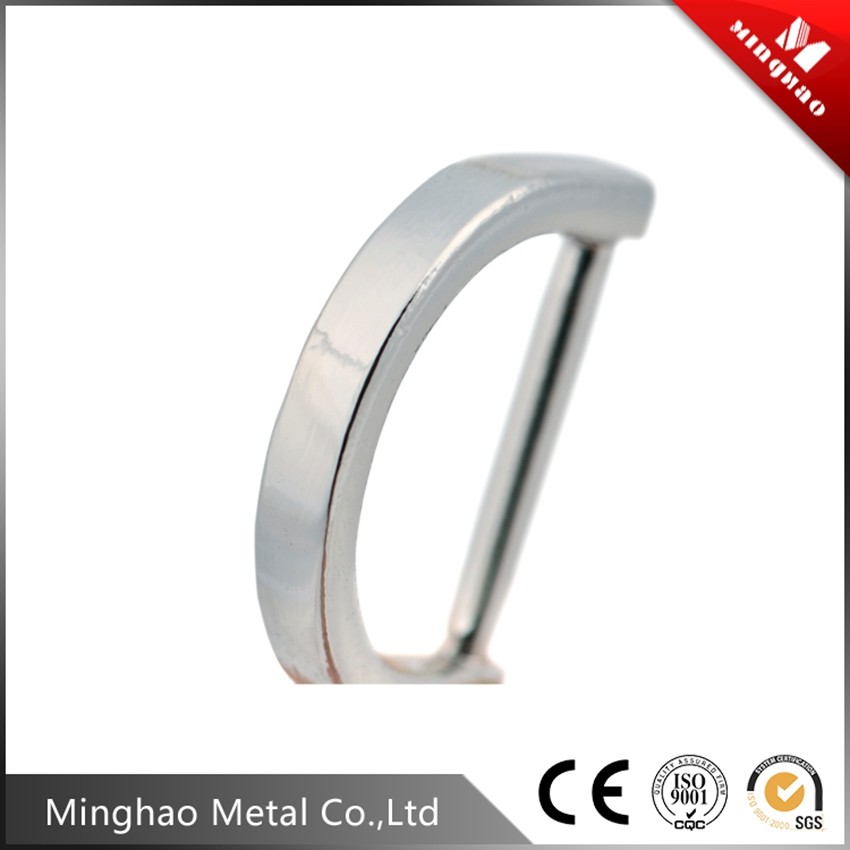 Custom stainless steel D-rings buckle manufacture,10.3*13.62mm,Zinc alloy