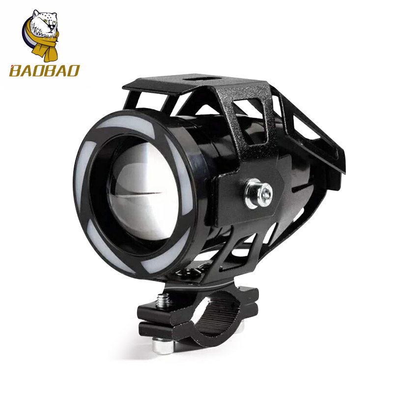 Angle Eye Mutiple Color Flash Universal Motorbike LED Spotlight