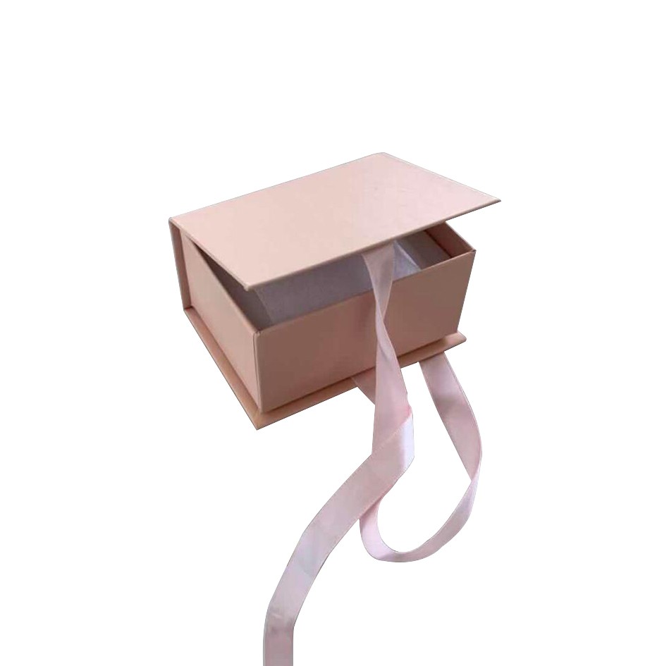 Eco Friendly Recycled Gift Packaging Black Brown Kraft Paper Jewelry Boxes