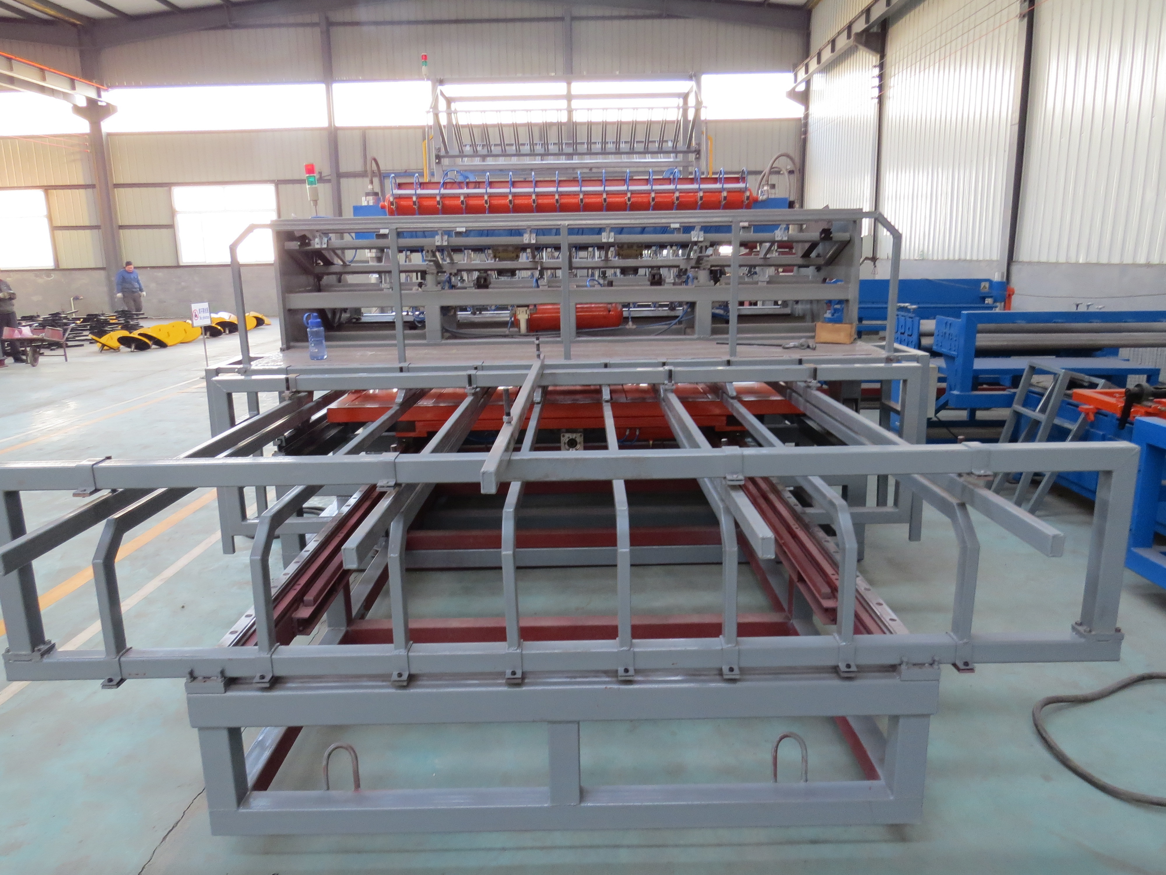 PLC Control 160KVA Reinforcing Mesh Welding Machine With Touch Screen
