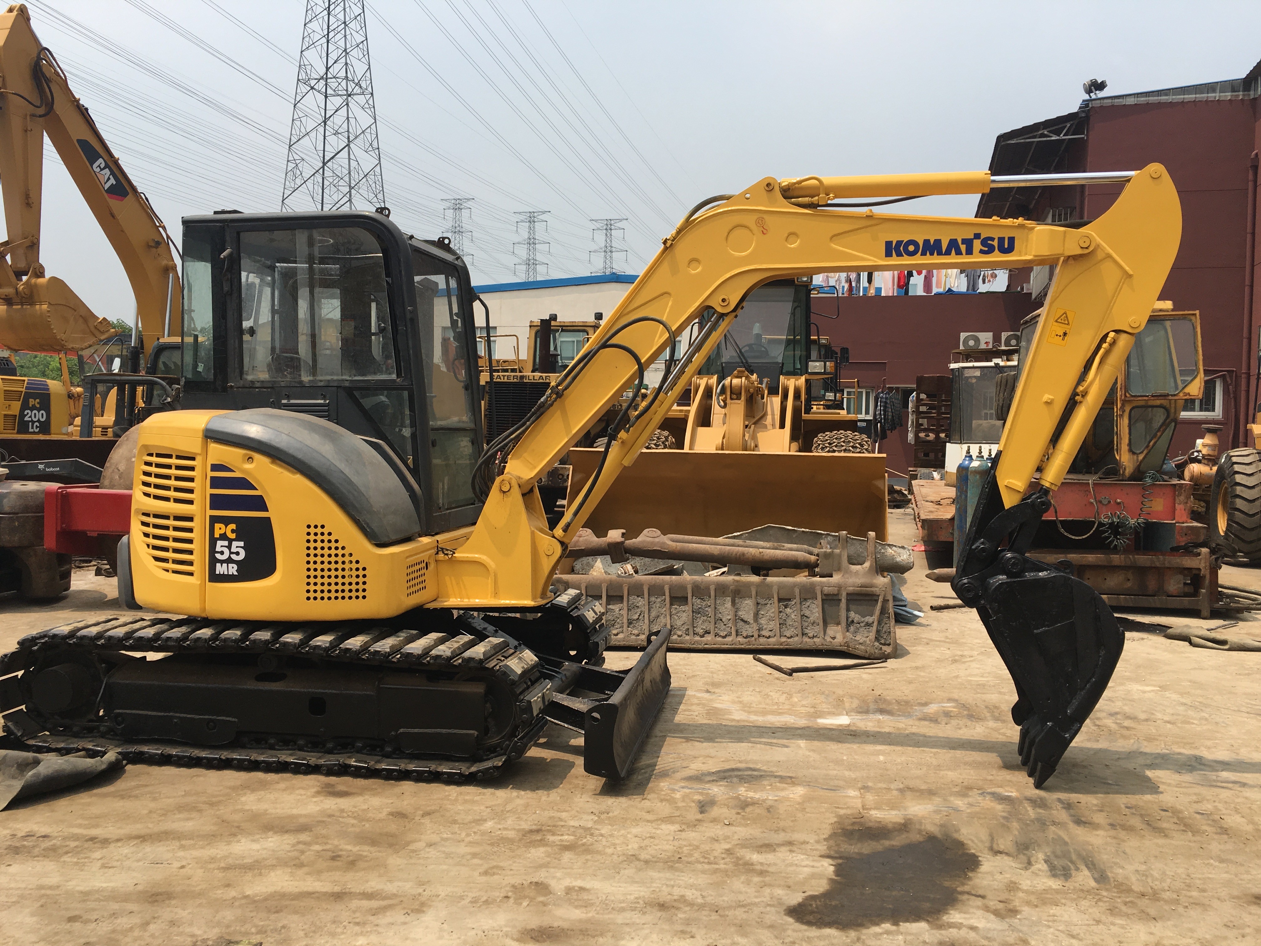 Komatsu PC55 PC50 PC35 PC60 EX60 Japanese Cheap Price Crawler Digger Excavator