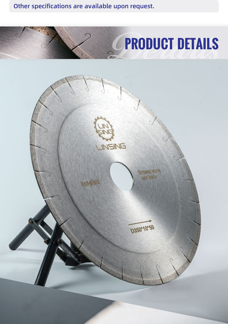 Long Lasting Diamond Saw Blades for Marble Granite and Dekton Cutting All Sizes