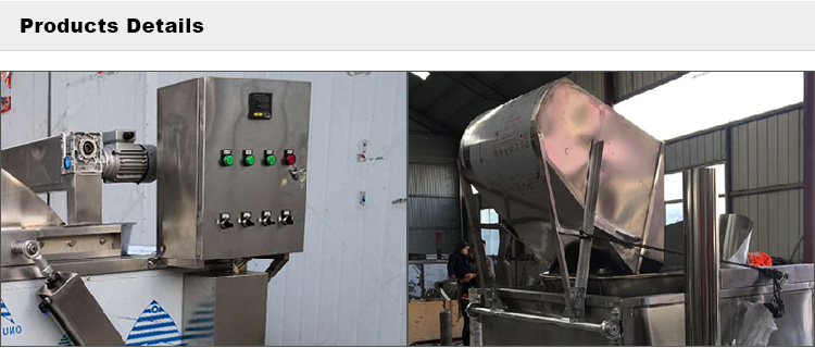 Small Continuous High Pressure Deep Fryer Electric Hot Air Fryer