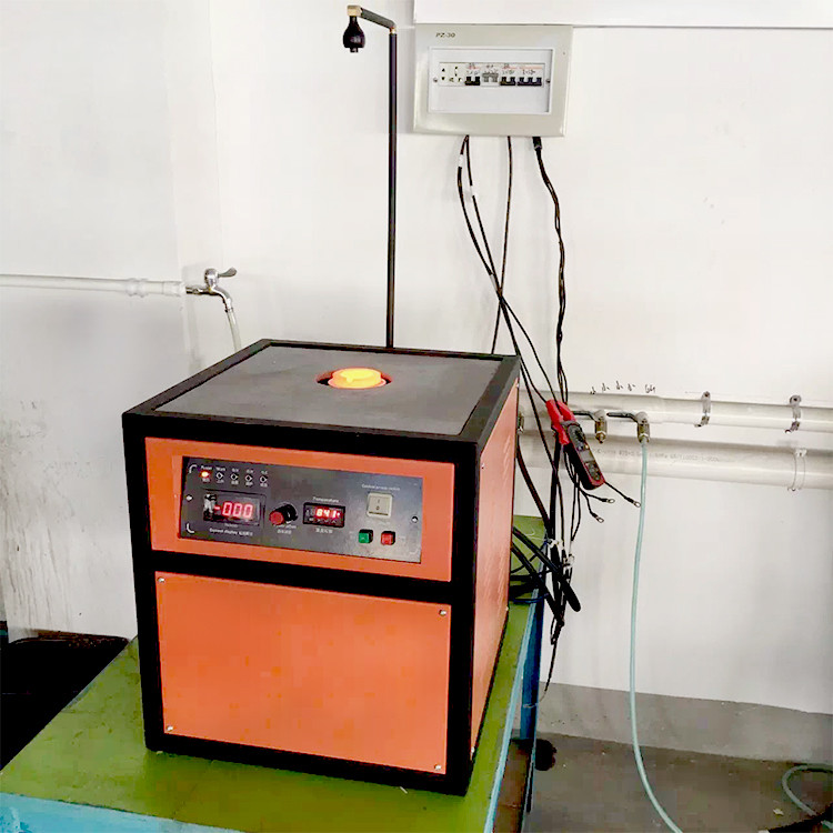 High Speed 7kw 5 Kilos Induction Gold Melting Machine With Self Protect Function
