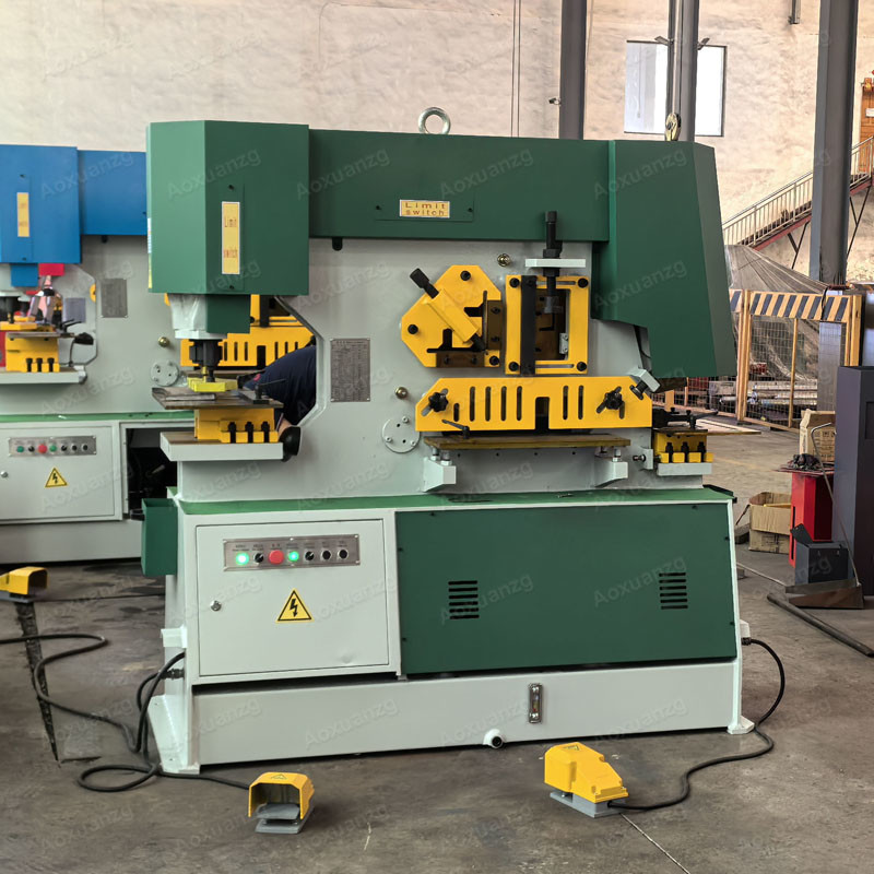Multifunctional Q35Y-20 Ironworker Machine Hydraulic Punching Shearing Notching Bending Machine