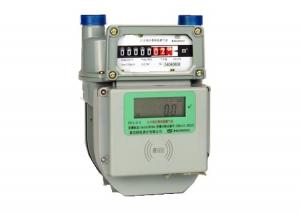 Buy cheap RF IC Card Smart Diaphragm Prepaid Gas Meter G2.5 With Remote Control product