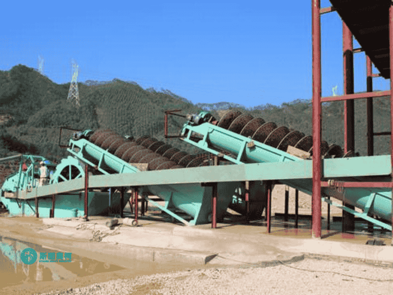 Customized Spiral Classifier Sand Washing Equipment For Mining
