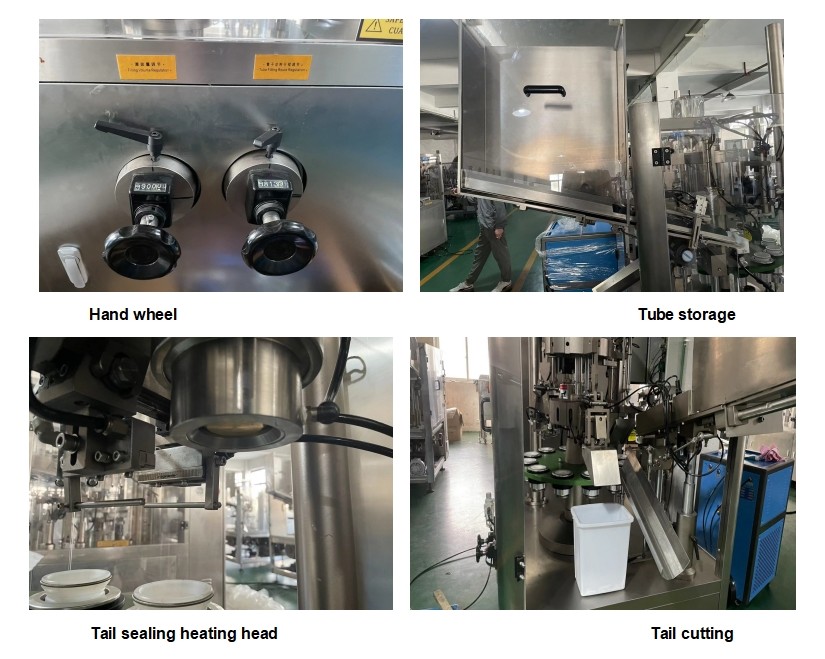 Automatic High Speed Body Cream Lotion Soft Tube Filler Sealer Plastic Tube Filling And Sealing Machine For Toothpaste