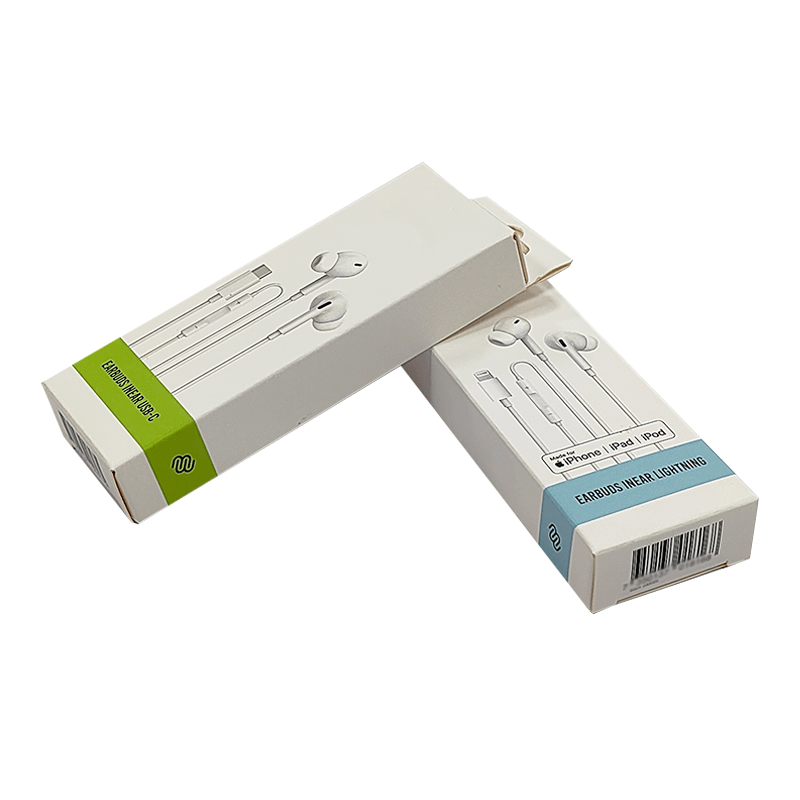 Retail Hang Paper Electronic Product Packaging Box For Mobile Phone Accessories