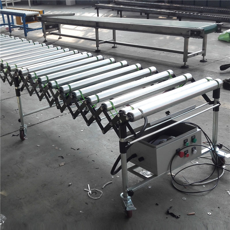Conveyor Motor Roller System For Belt, Custom Back End Of Line Packing Conveyors