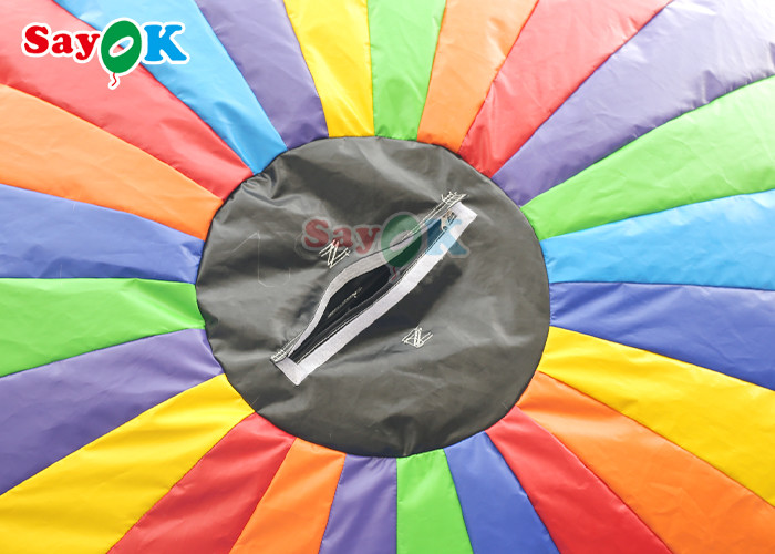 Tarpaulin Inflatable Air Tent With LED Light PVC Party Tent Advertising