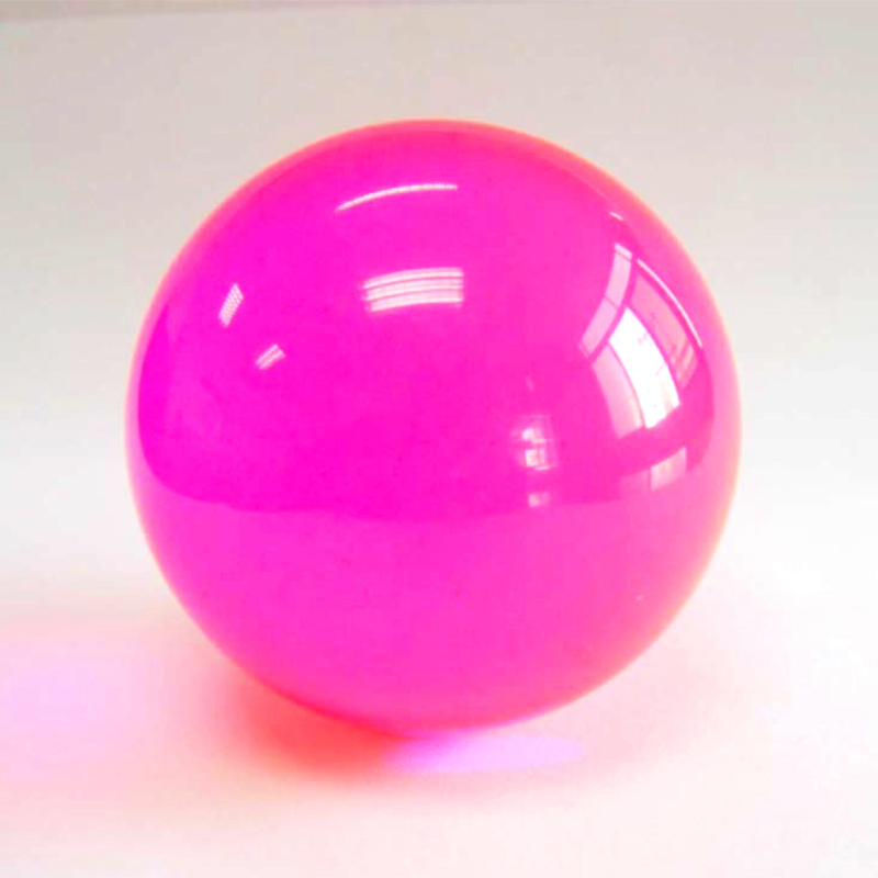 Low MOQ Custom acrylic decorative ball colorful clear round resin balls 100mm acrylic UV balls