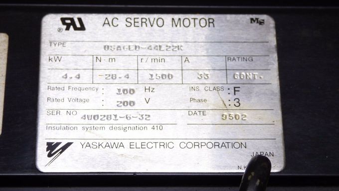 USAGED-44L22K|  YASKAWA Servo DrivOriginal New 3 Working Days Delivery 0