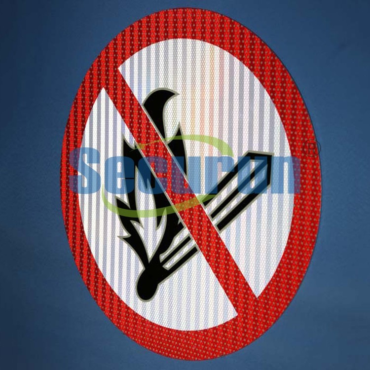 Aluminum Reflective Sign For Safety Warning
