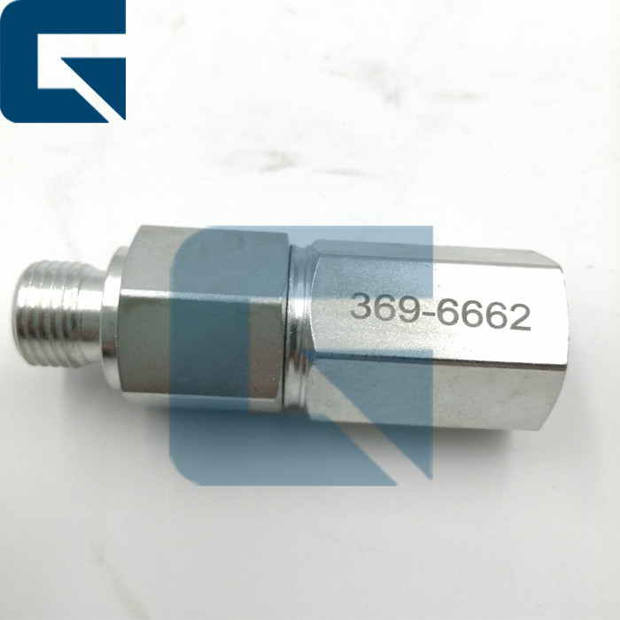 369-6662 Fuel Rail Pressure Valve 3696662 For E320D E330D Excavator