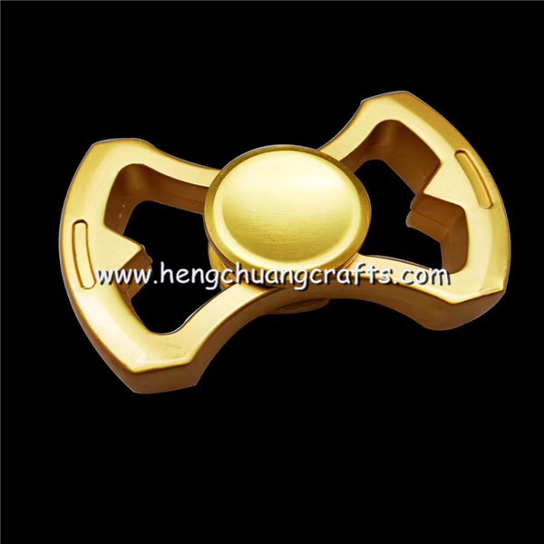 Children Finger Spiral Bearing Fidget Desk Toy Hydro Gear Tri-Spinner Bat Spinners Ring Hand Spinner