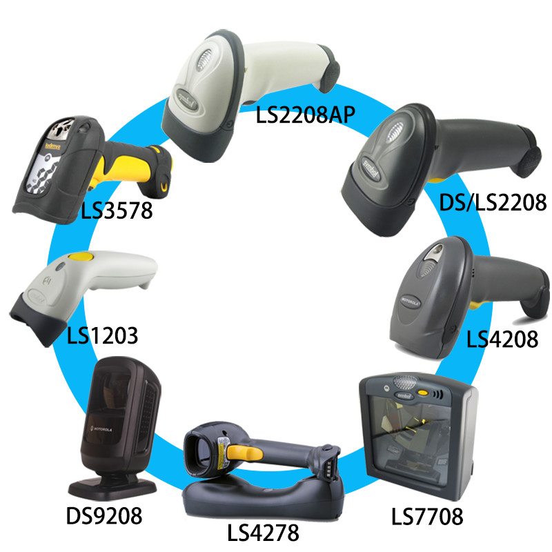 2m Straight USB Barcode Scanner Cord For Zebra Symbol LS2208 DS2208