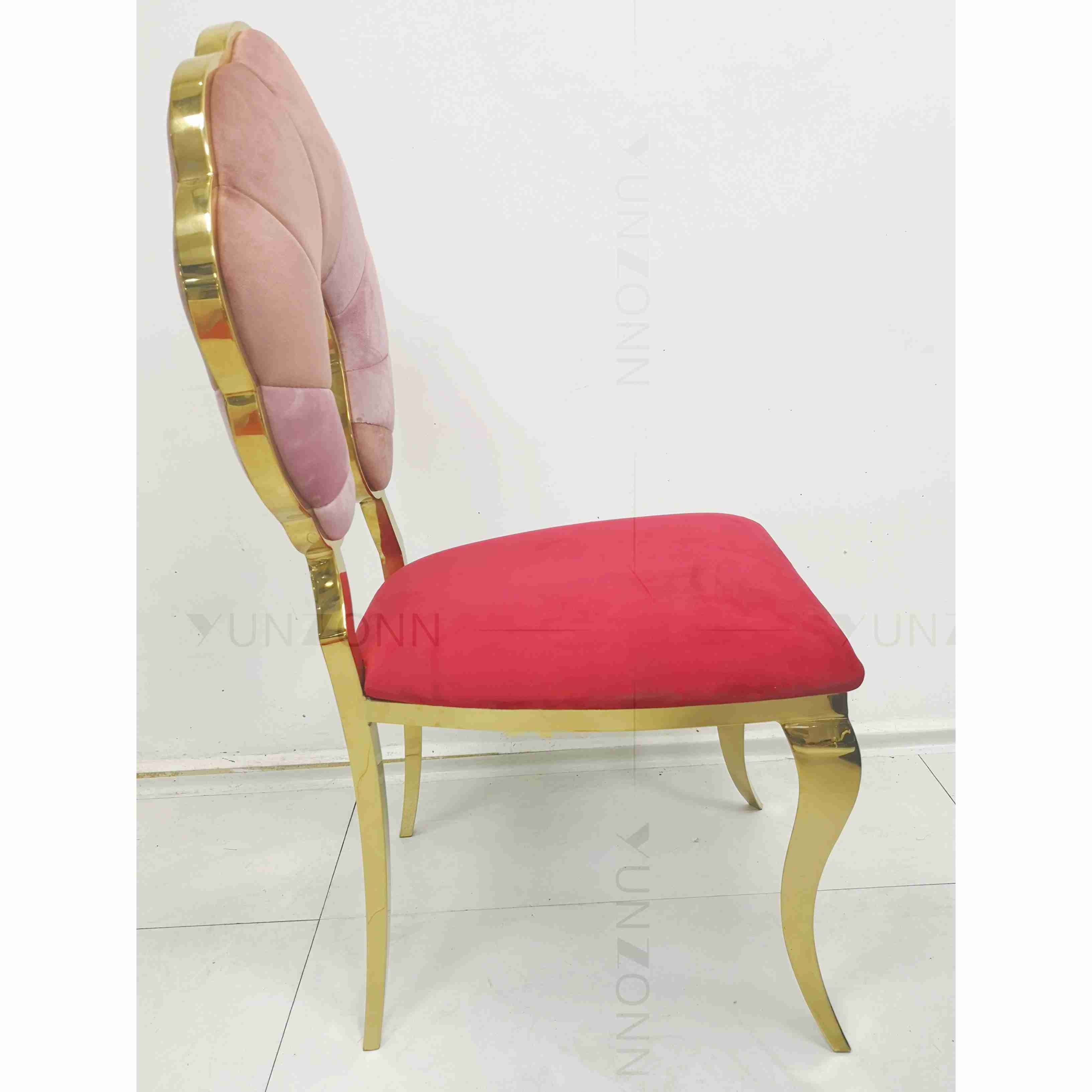 Hot-Sale New Fashion Colorful Chair with Could back design Stackable For Banquet