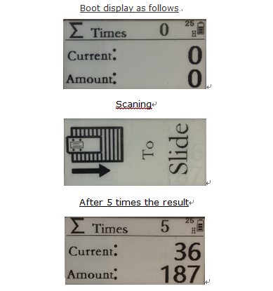 Highly Multifunctional CC-18 Automatic Handheld IC Card Counter for Transparent Cards