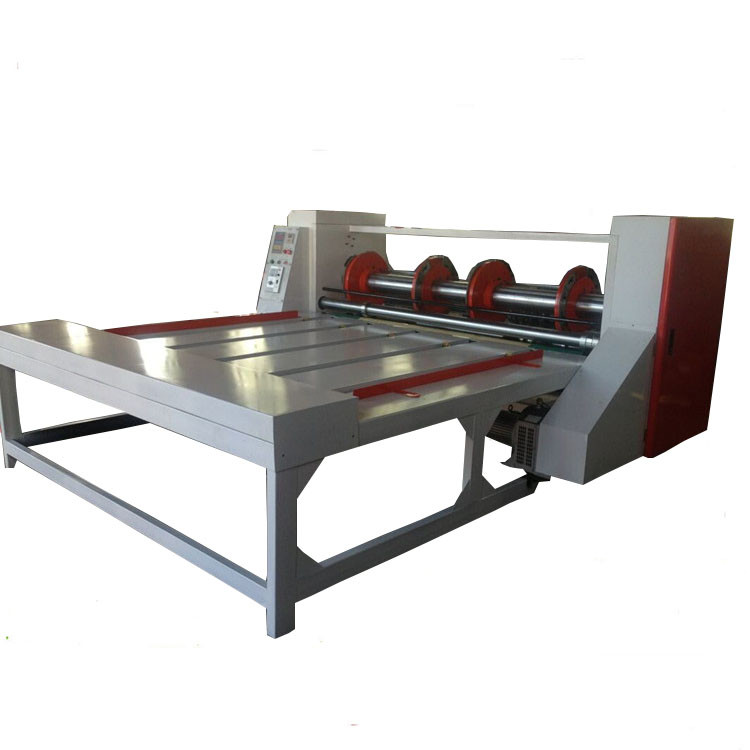 High Speed Creaser Rotary Slotter Machine with Creaser four knives
