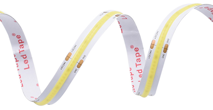 Waterproof LED Tape Light Under Cabinet COB Dotless Outdoor 12V 24V 2700K 3000K 5000K