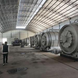 China Energy Mining 30 ton per day full continuous waste rubber tyre pyrolysis oil plant on sale