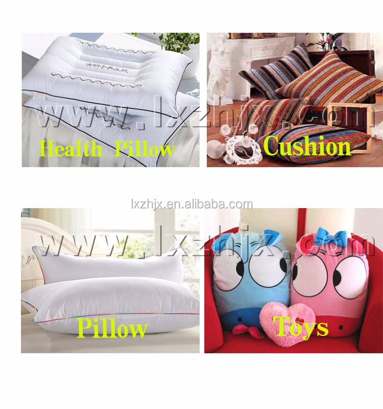 Automatic Pillow Filling Machine Sofa Bed Pearl Cotton Polyester Ball Fiber Making Machine