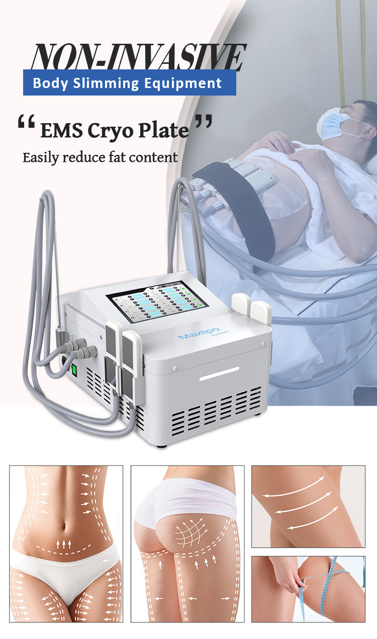 Cryo EMS Body Slimming Fat Freezing Machine Cryolipolysis Weight Loss