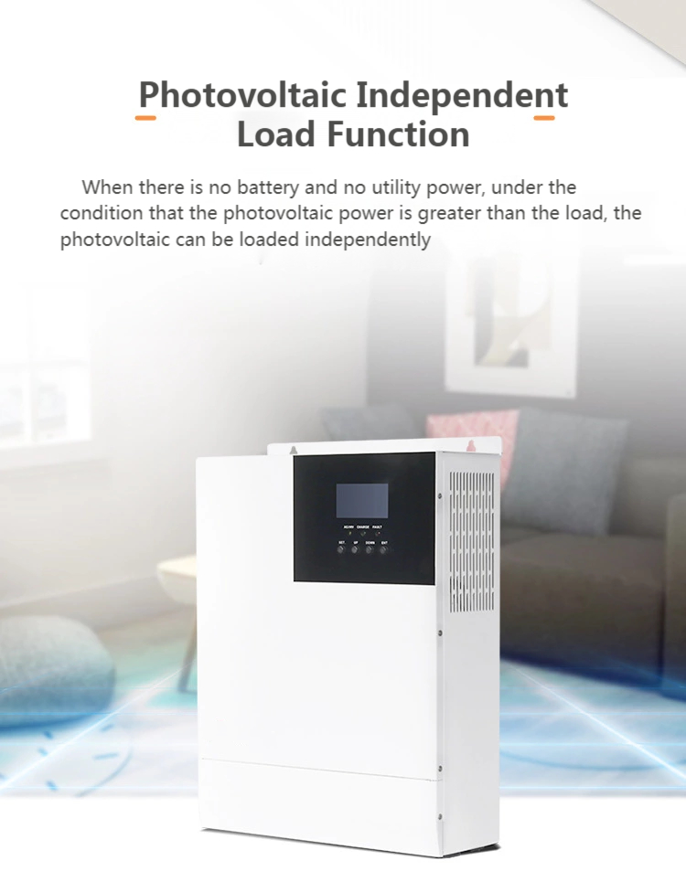 Pure Sine Wave On Off Grid Hybrid Inverter 48v 5kva For Solar System