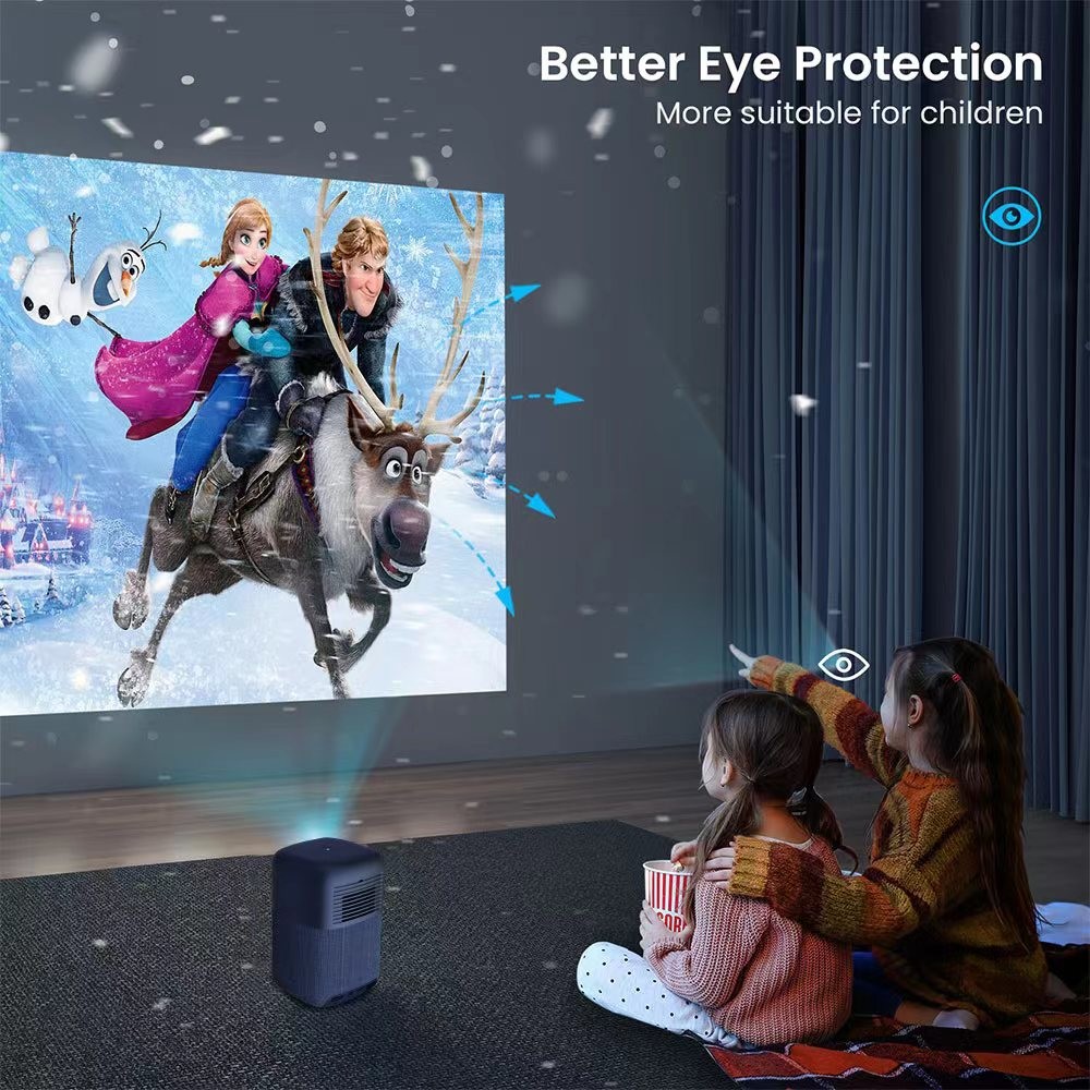 Home DLP 100 ANSI Lumens Projector MT9269 CPU LED Light Source