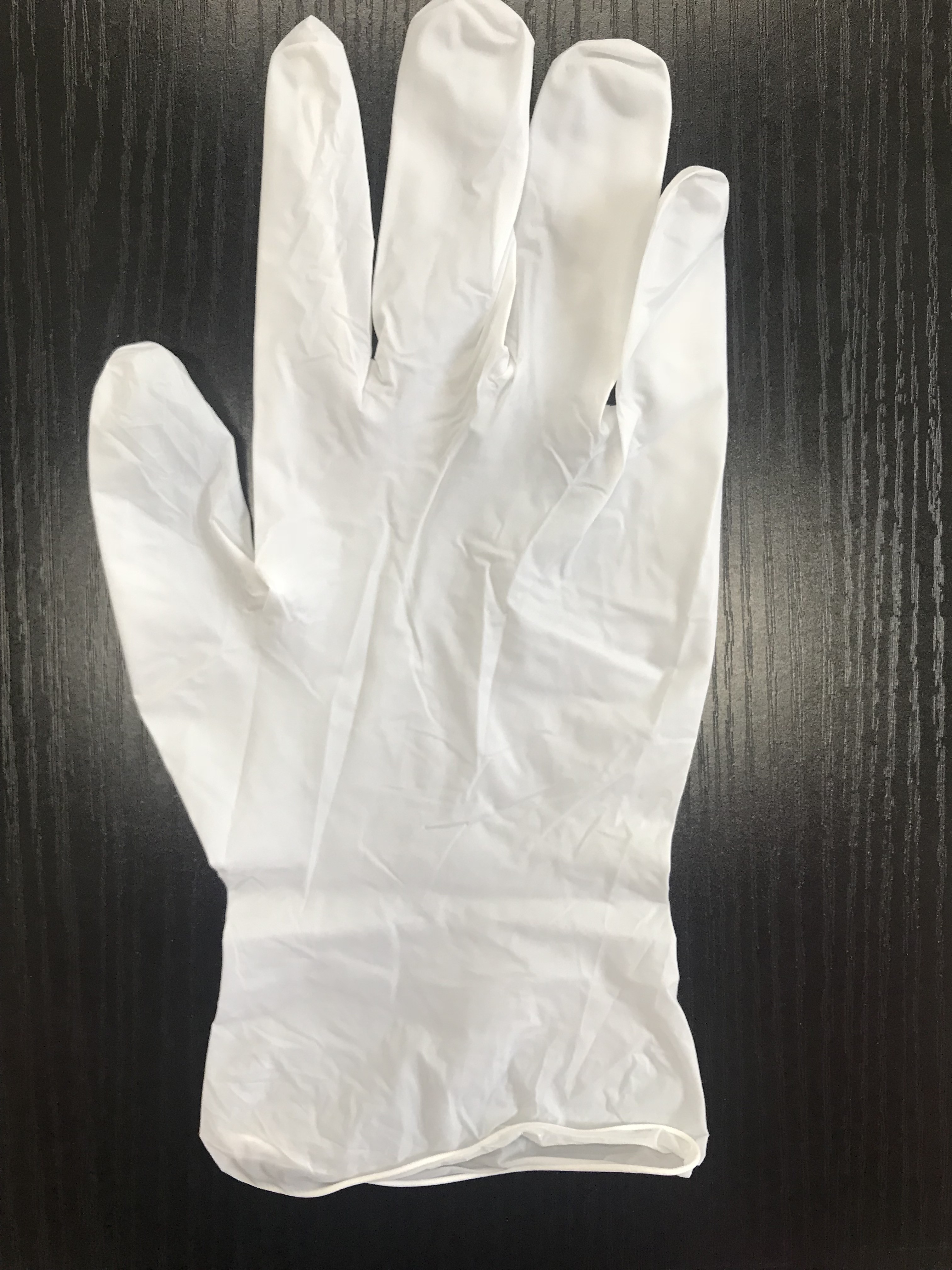 White Latex Free Powder Free Disposable Gloves S - XL Size PVC Material