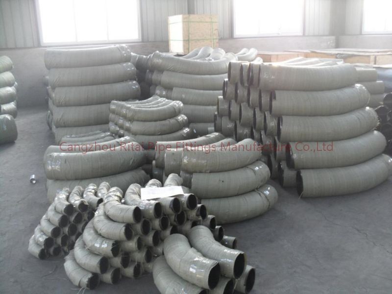 A53Gr.B A106GR.B Butt Weld Tube Fittings ASTM DN200 XS SCH80 4 Inch 180 Degree Bend