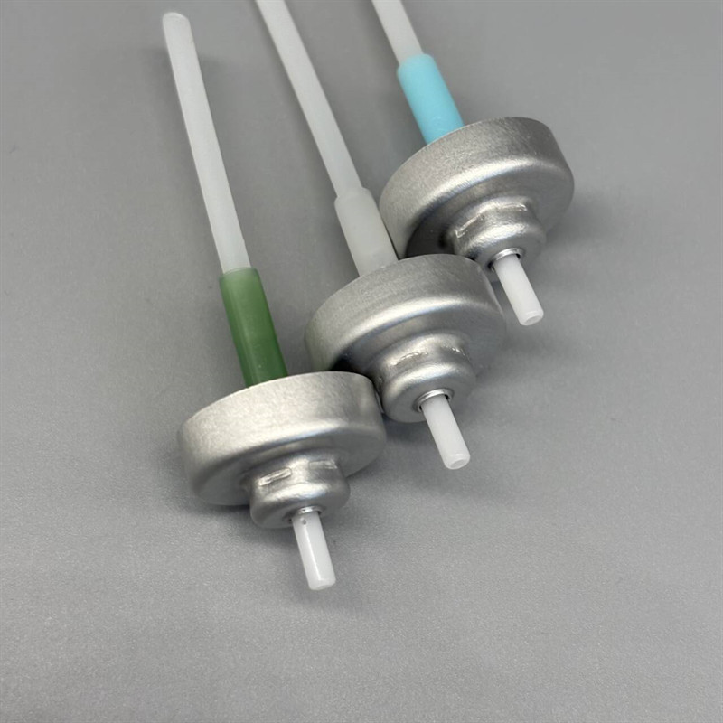 Durable 20mm Plastic Stem Metered Aerosol Valve for Automotive Detailing with High-Performance