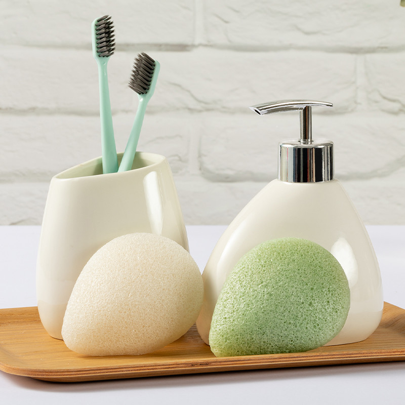 ODM Pink Clay Konjac Sponge Suitable All Skin Types