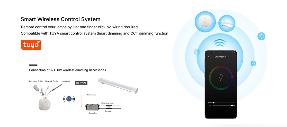 CCT LED Indoor Sports Lighting 45W Industrial Indoor LED Lighting IP65