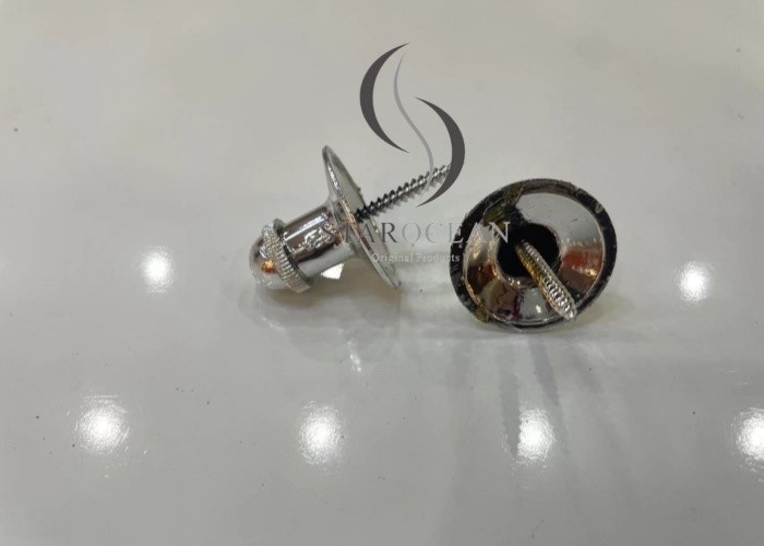 Silver UFO Shape Plastic Coffin Screw Accessories Coffin Decoration PS08
