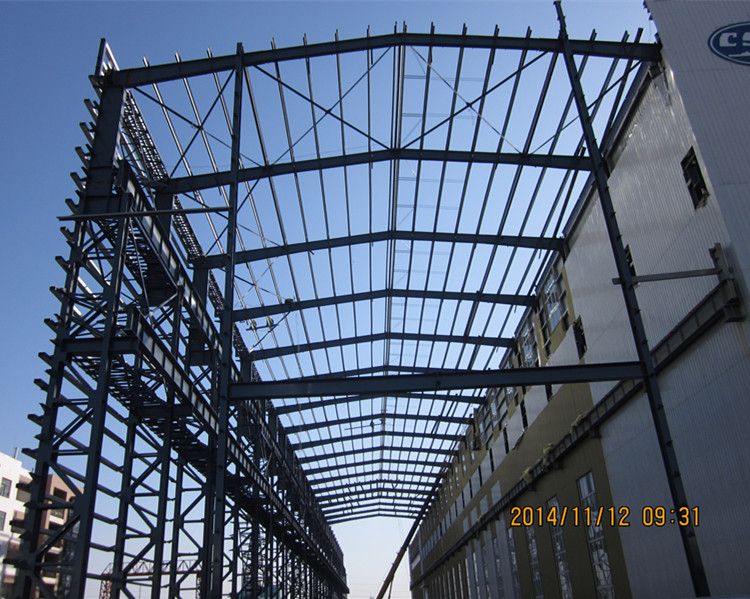 Customized Prefabricated Industrial Heavy Large Span Metal Structure Steel Workshop